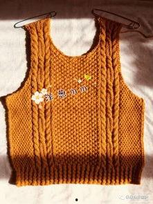 成人背心编织视频,跟随视频轻松学会制作时尚成人背心